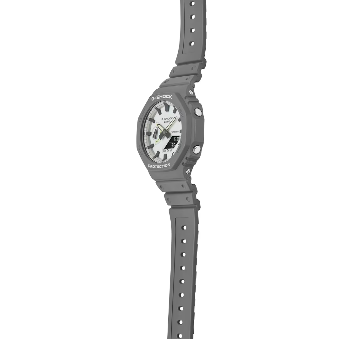 CASIO G-SHOCK GA-2100HD-8ADR ANALOG-DIGITAL GREY WATCH