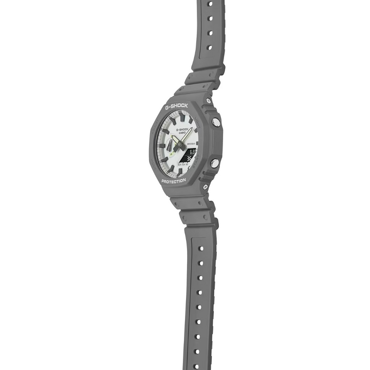 CASIO G-SHOCK GA-2100HD-8ADR ANALOG-DIGITAL GREY WATCH