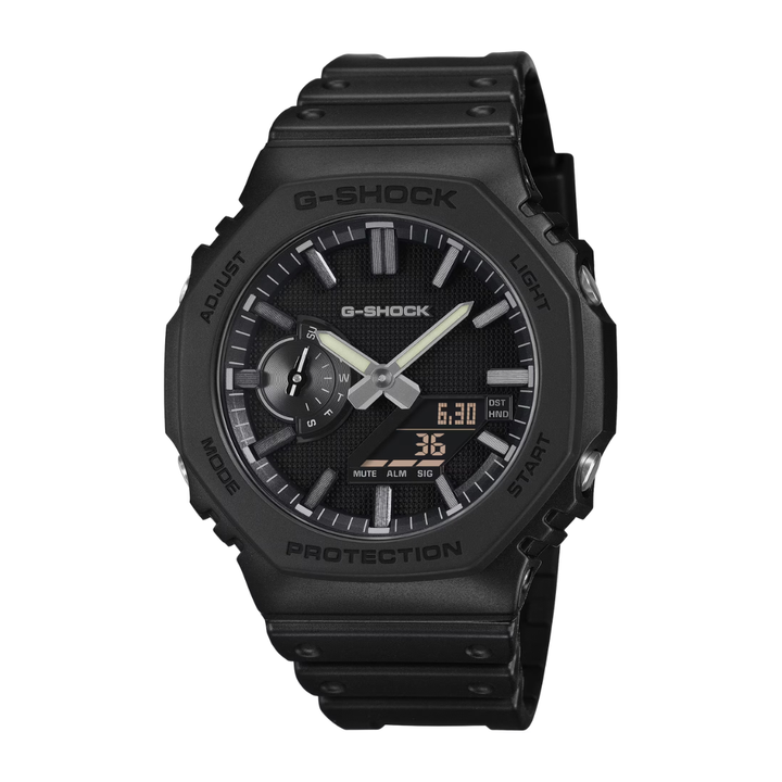 CASIO G-SHOCK GA-2100LXB-1ADR LUXE BLACK STANDARD ANALOG-DIGITAL MEN WATCH