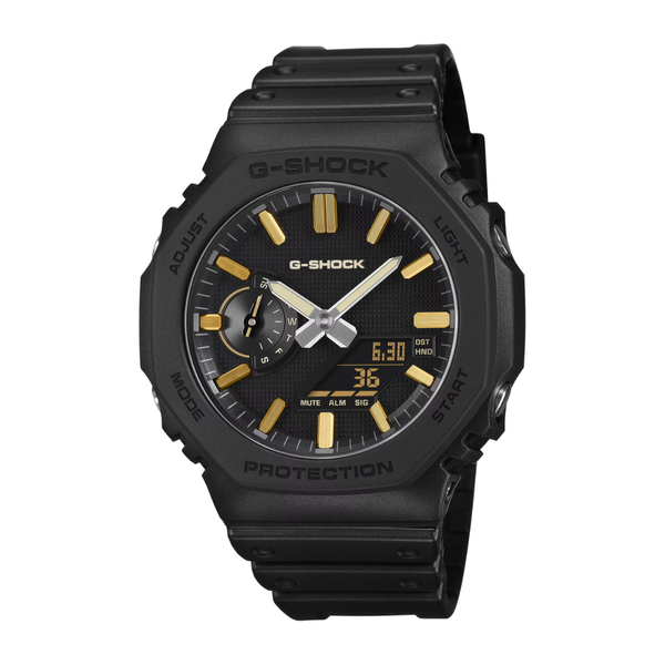 CASIO G-SHOCK GA-2100LXB-1A9DR LUXE BLACK STANDARD ANALOG-DIGITAL MEN WATCH