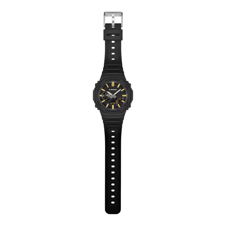 CASIO G-SHOCK GA-2100LXB-1A9DR LUXE BLACK STANDARD ANALOG-DIGITAL MEN WATCH