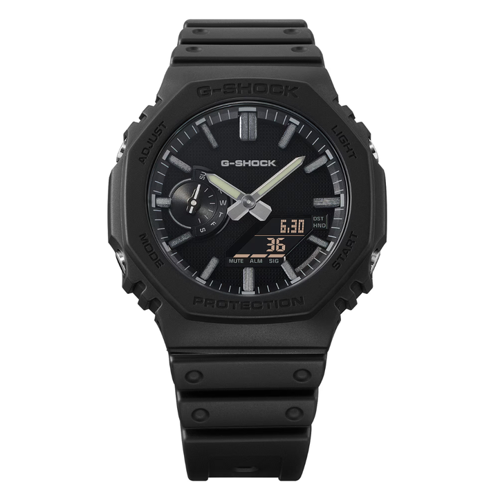 CASIO G-SHOCK GA-2100LXB-1ADR LUXE BLACK STANDARD ANALOG-DIGITAL MEN WATCH