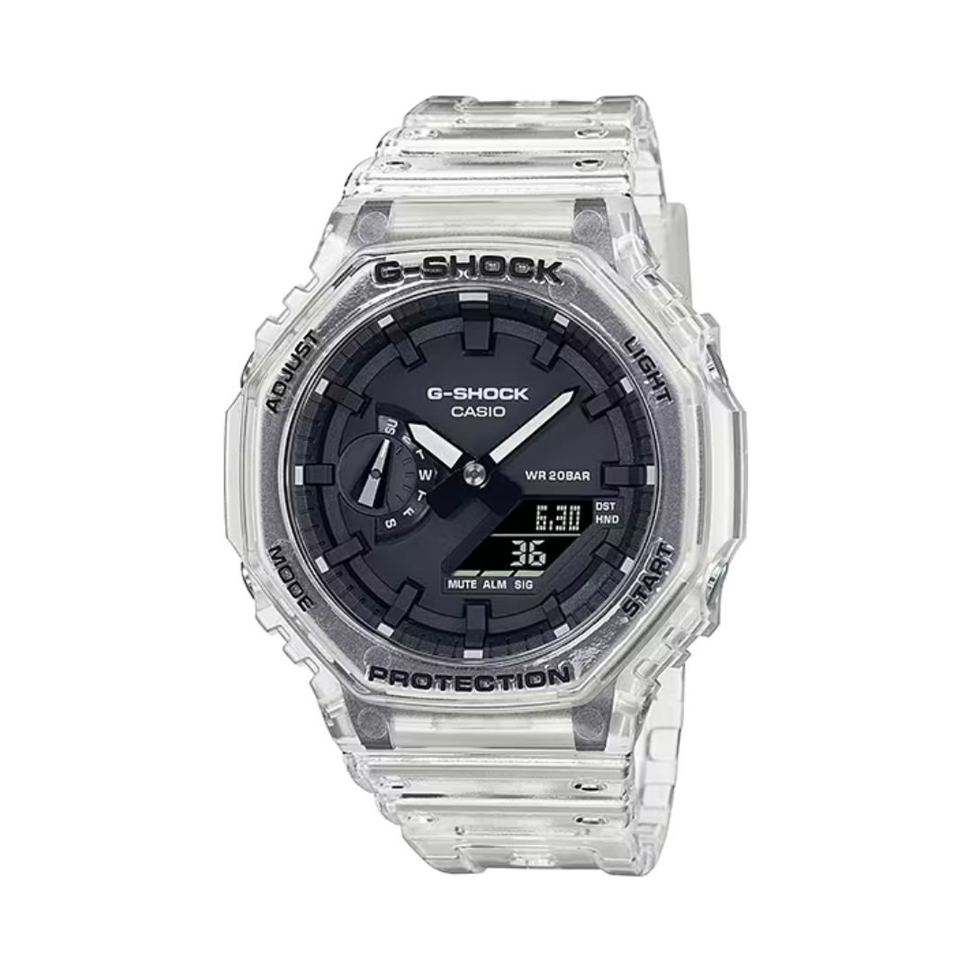 CASIO G-SHOCK GA-2100SKE-7ADR SPECIAL COLOUR MODELS WHITE WATCH