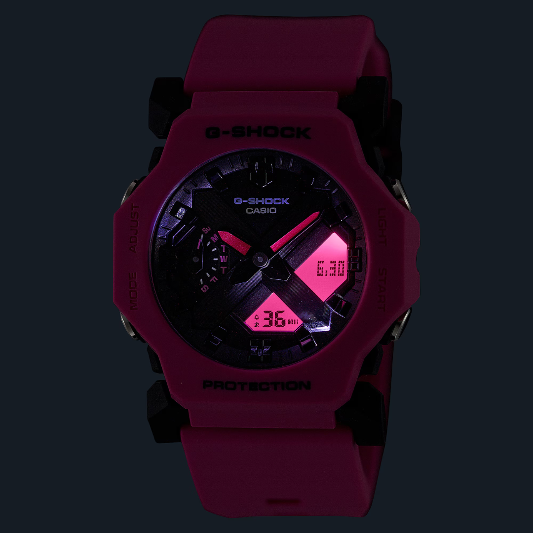 CASIO G-SHOCK GA-2300-4ADR ANALOG-DIGITAL PINK WATCH