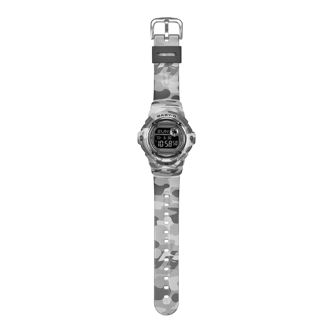 CASIO BABY-G BG-169CMB-8DR BOLD CAMO DIGITAL WATCH