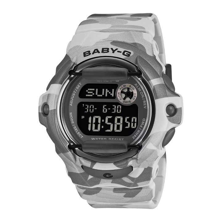 CASIO BABY-G BG-169CMB-8DR BOLD CAMO DIGITAL WATCH
