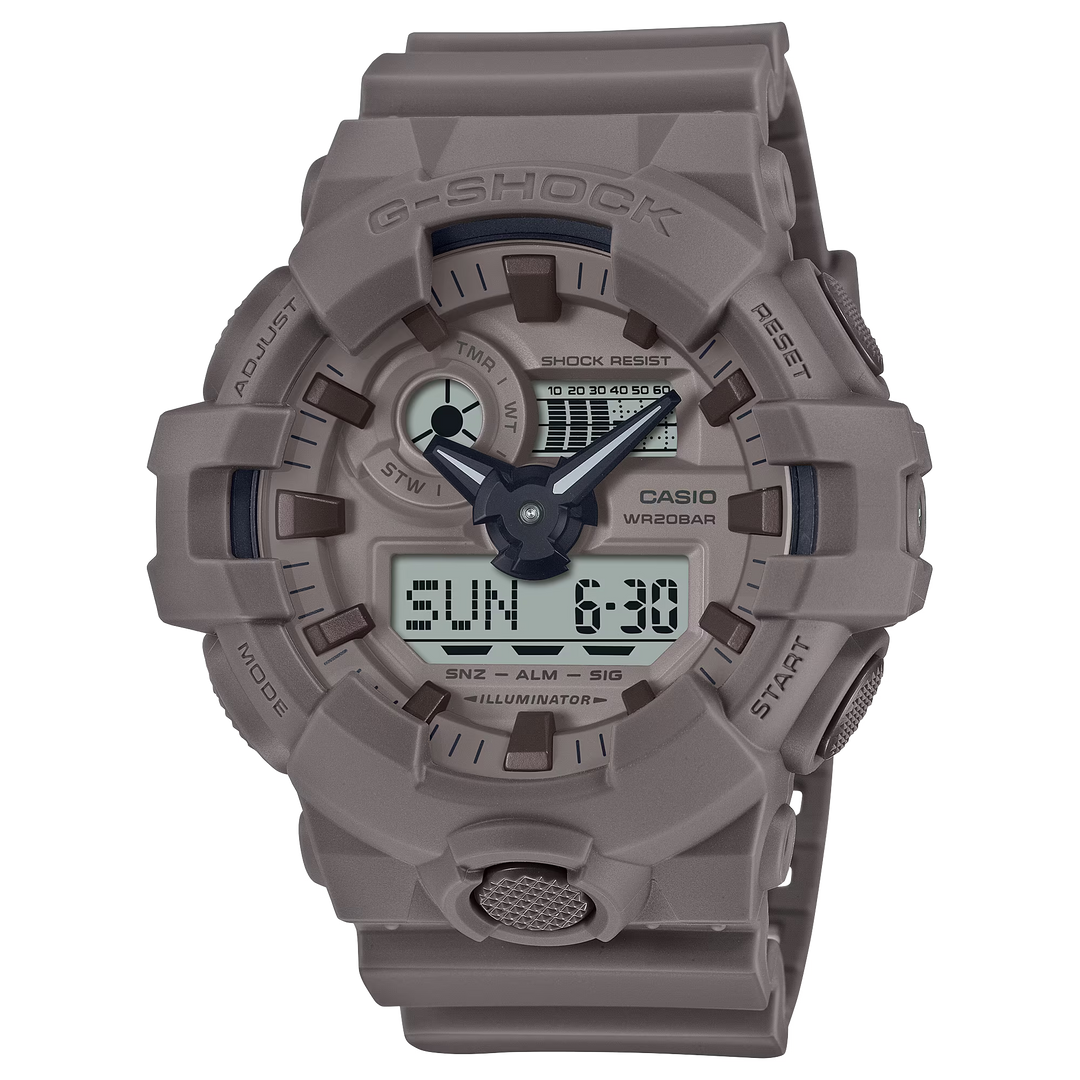 CASIO G-SHOCK GA-700NC-5ADR ANALOG-DIGITAL GREY MEN WATCH