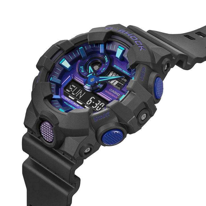 CASIO G-SHOCK GA-700VB-1ADR SPECIAL COLOUR MODELS BLACK WATCH