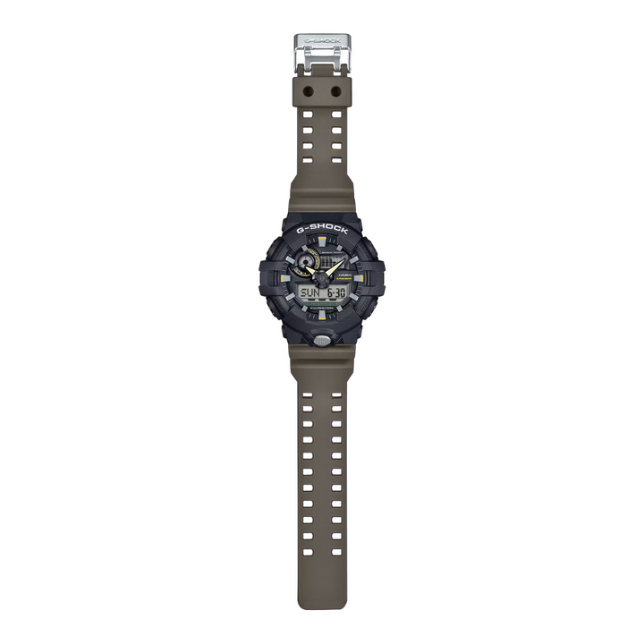 CASIO G-SHOCK GA-710TU-1A3DR ANALOG-DIGITAL TWO-TONE COLOR WATCH