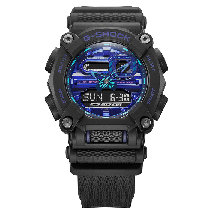 CASIO G-SHOCK GA-900VB-1ADR SPECIAL COLOUR MODELS BLACK WATCH