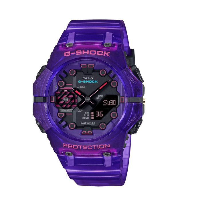 CASIO G-SHOCK GA-B001CBRS-6ADR ANALOG-DIGITAL PURPLE MEN WATCH