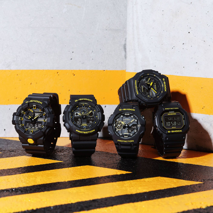 CASIO G-SHOCK GA-B001CY-1ADR CAUTION YELLOW BLACK MEN WATCH