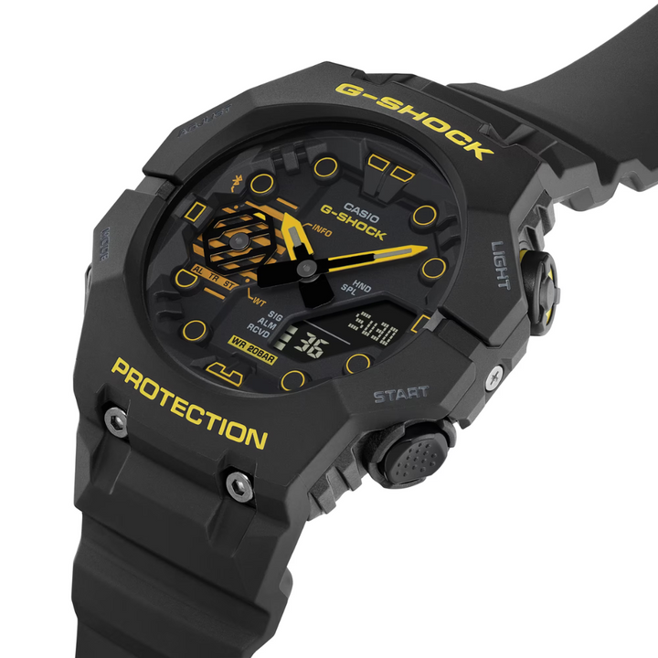 CASIO G-SHOCK GA-B001CY-1ADR CAUTION YELLOW BLACK MEN WATCH