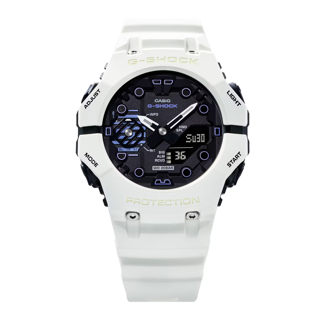 CASIO G-SHOCK GA-B001SF-7ADR SPECIAL COLOUR MODELS WHITE WATCH