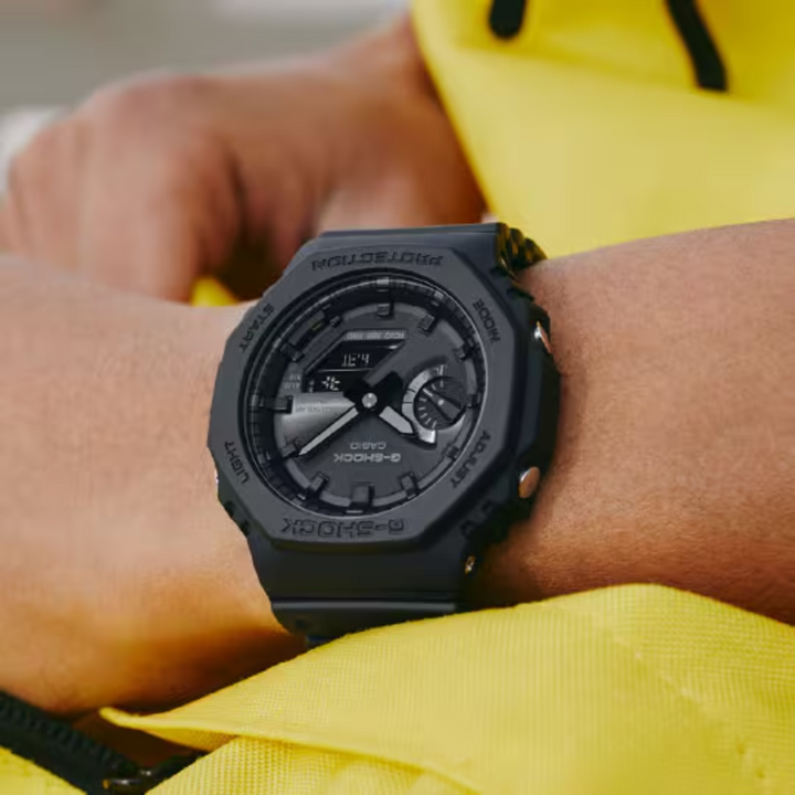 CASIO G-SHOCK GA-B2100-1A1DR SOLAR ANALOG-DIGITAL BLACK WATCH
