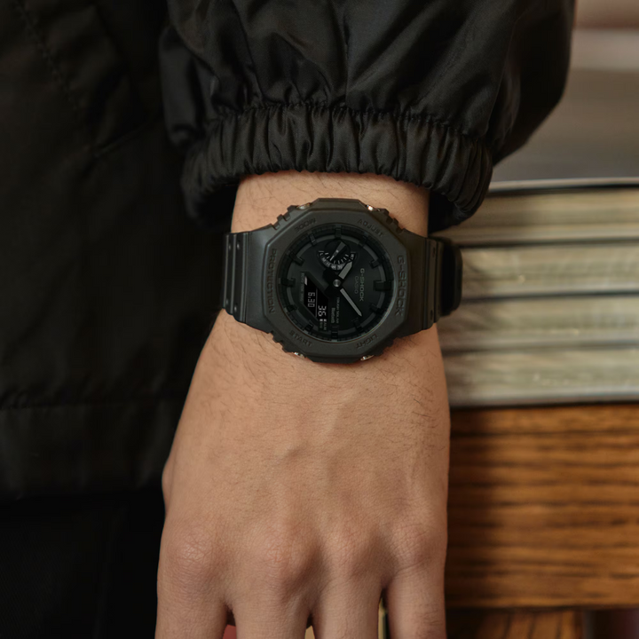 CASIO G-SHOCK GA-B2100-1A1DR SOLAR ANALOG-DIGITAL BLACK WATCH