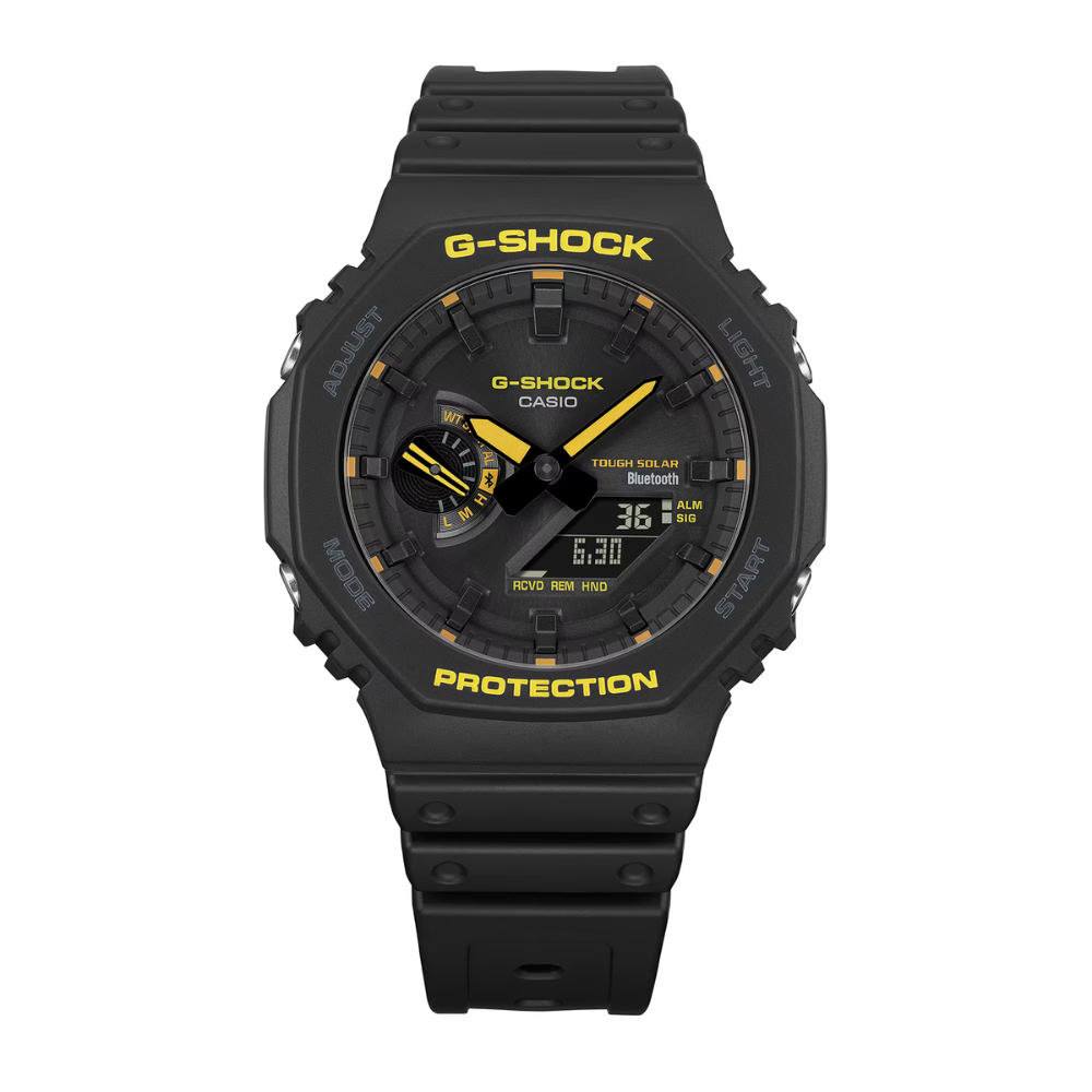 CASIO G SHOCK GA B2100CY 1ADR CAUTION YELLOW BLACK MEN WATCH CITY CHAIN City Chain Singapore