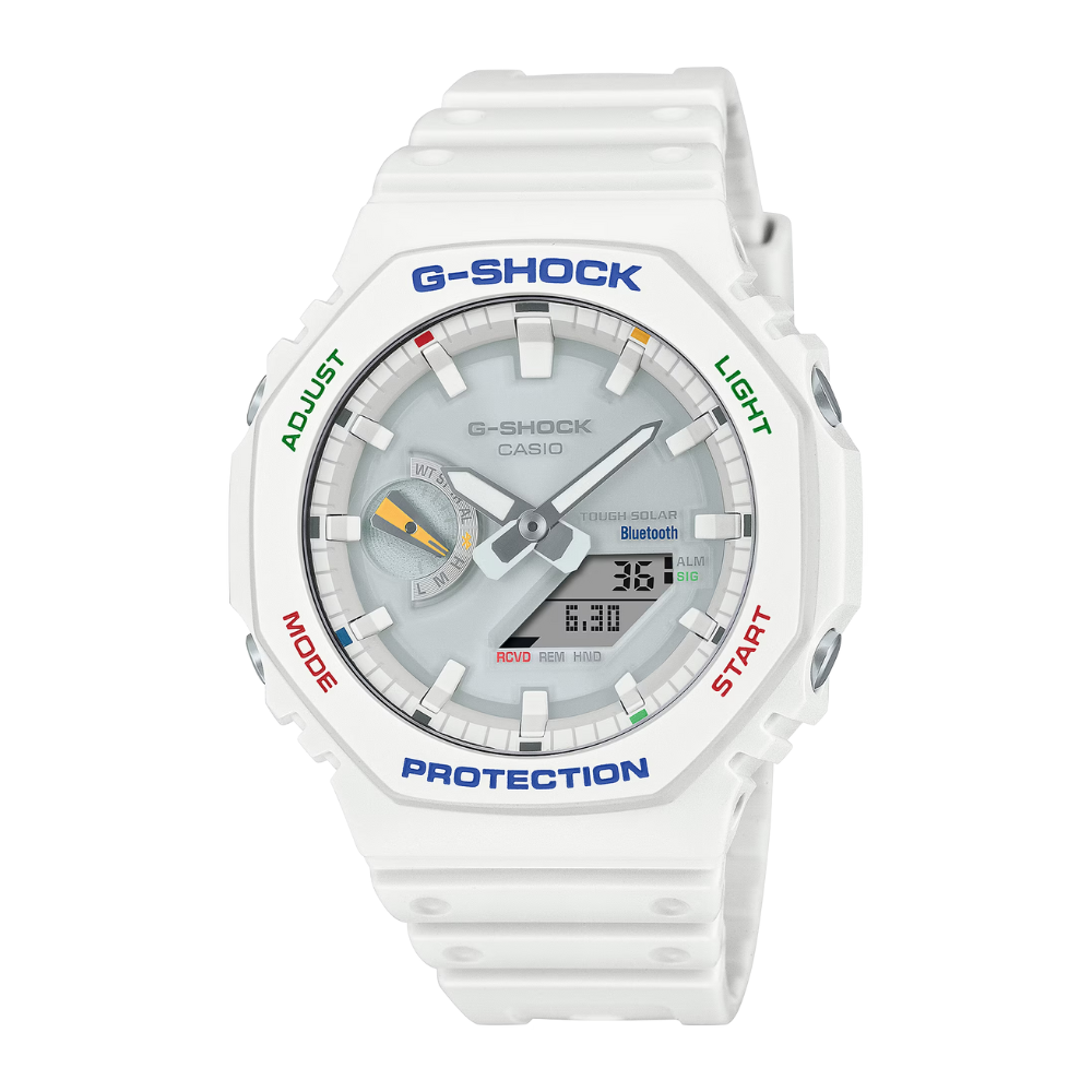 CASIO G-SHOCK GA-B2100FC-7ADR ANALOG-DIGITAL WHITE WATCH