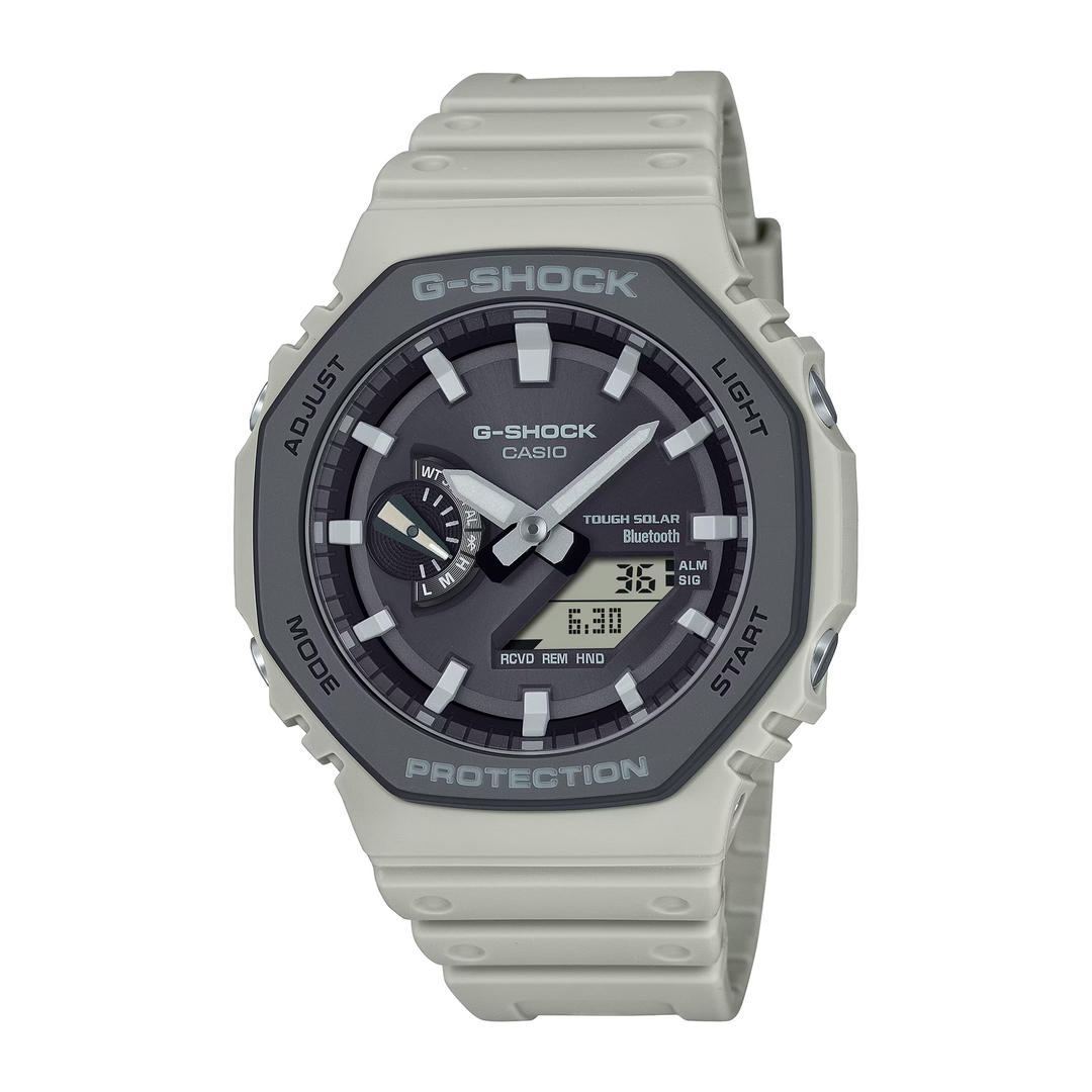 CASIO G-SHOCK GA-B2100LUU-5ADR ANALOG-DIGITAL LIGHT GREY WATCH