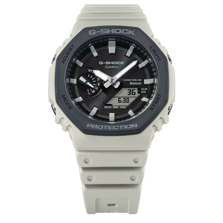 CASIO G-SHOCK GA-B2100LUU-5ADR ANALOG-DIGITAL LIGHT GREY WATCH