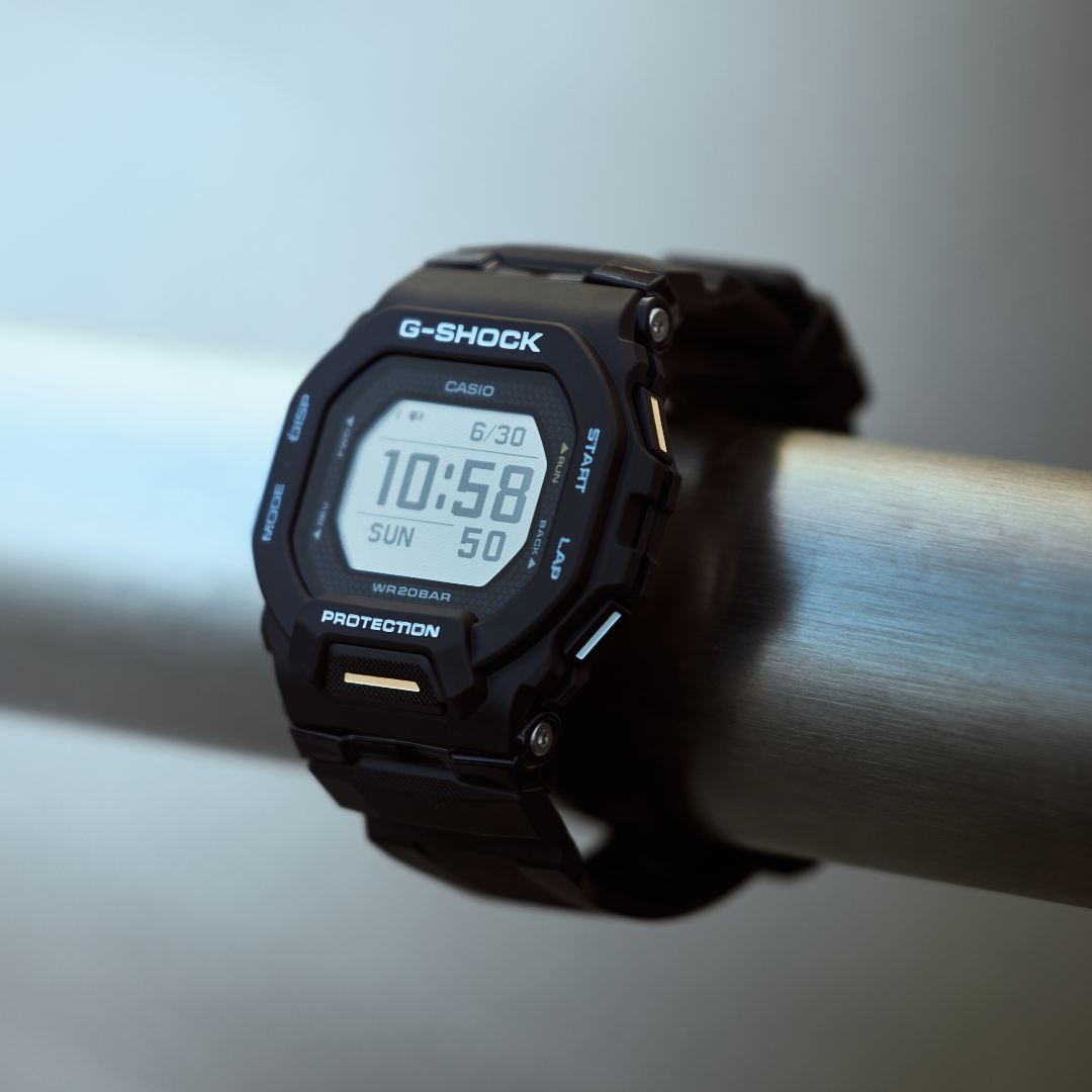 CASIO G-SHOCK G-SQUAD SPORTS GBD-200-1A1DR DIGITAL BLACK MEN WATCH