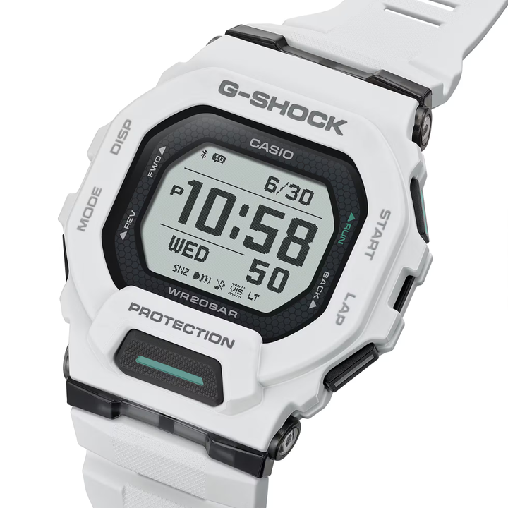 CASIO G-SHOCK G-SQUAD SPORTS GBD-200-7DR DIGITAL WHITE MEN WATCH