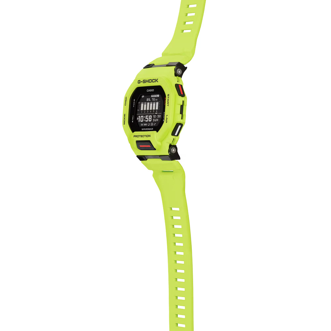 CASIO G-SHOCK SPORTS GBD-200-9DR DIGITAL LIME GREEN WATCH