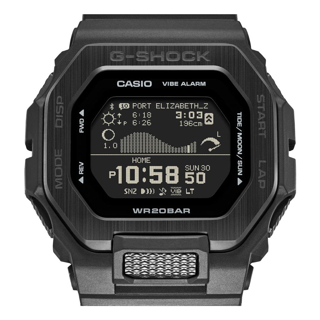 Casio G-Shock GBX-100NS-1DR Digital Surf Watch | City Chain – City Casio G-Shock GBX-100NS-1DR Digital Surf Watch | City Chain – City