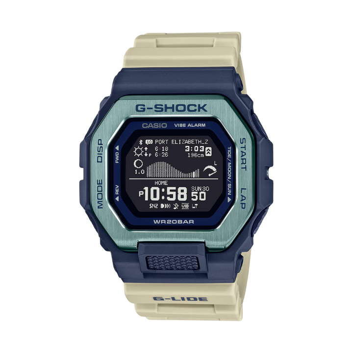 CASIO G-SHOCK GBX-100TT-2DR G-LIDE DIGITAL MULTI-COLORED WATCH