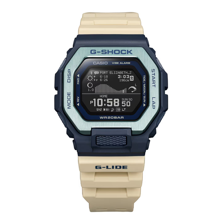 CASIO G-SHOCK GBX-100TT-2DR G-LIDE DIGITAL MULTI-COLORED WATCH