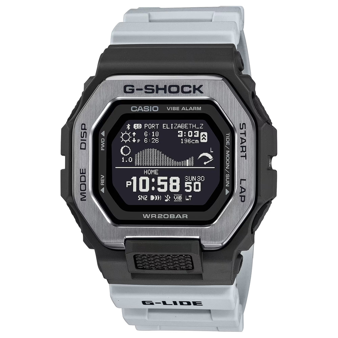 CASIO G-SHOCK GBX-100TT-8DR G-LIDE DIGITAL MULTI-COLORED WATCH