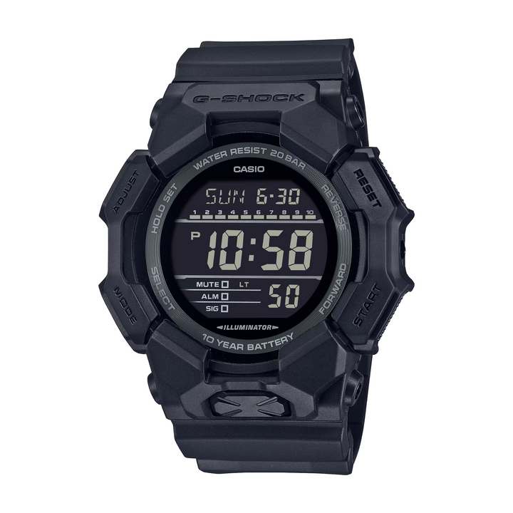 Casio G-Shock GD-010-1A1DR Standard Digital Black Watch