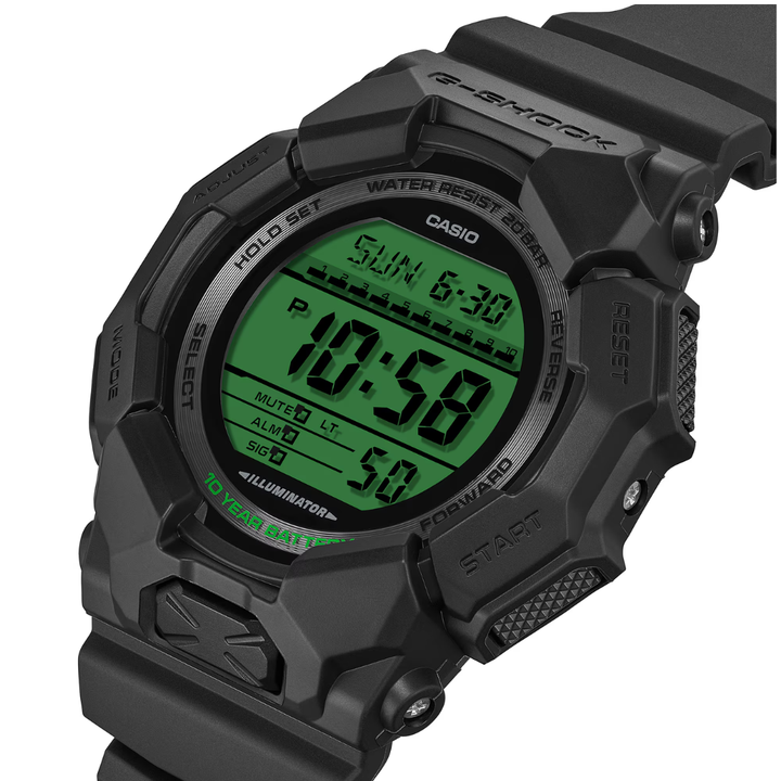 CASIO G-SHOCK GD-010BEG-1DR STANDARD DIGITAL GREEN WATCH
