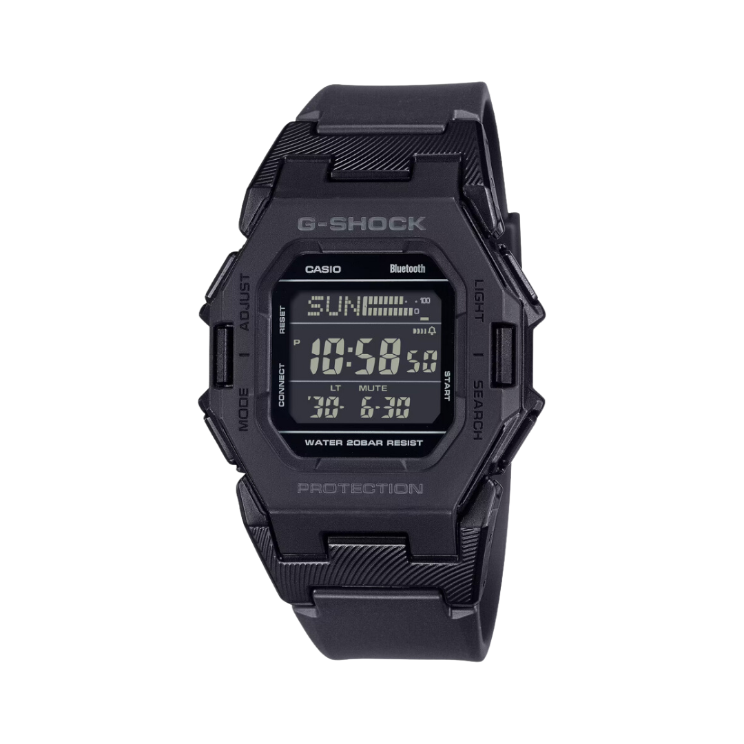 CASIO G-SHOCK GD-B500-1DR STANDARD DIGITAL BLACK WATCH