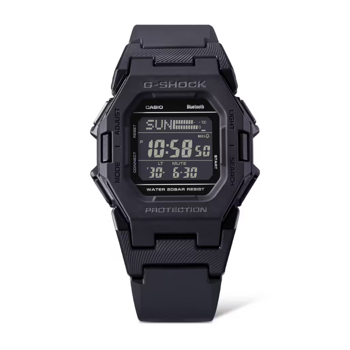 CASIO G-SHOCK GD-B500-1DR STANDARD DIGITAL BLACK WATCH