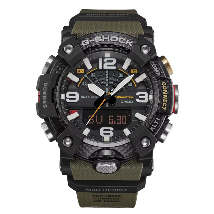 CASIO G-SHOCK GG-B100X-1A3DR MASTER OF G - LAND MUDMASTER MEN WATCH