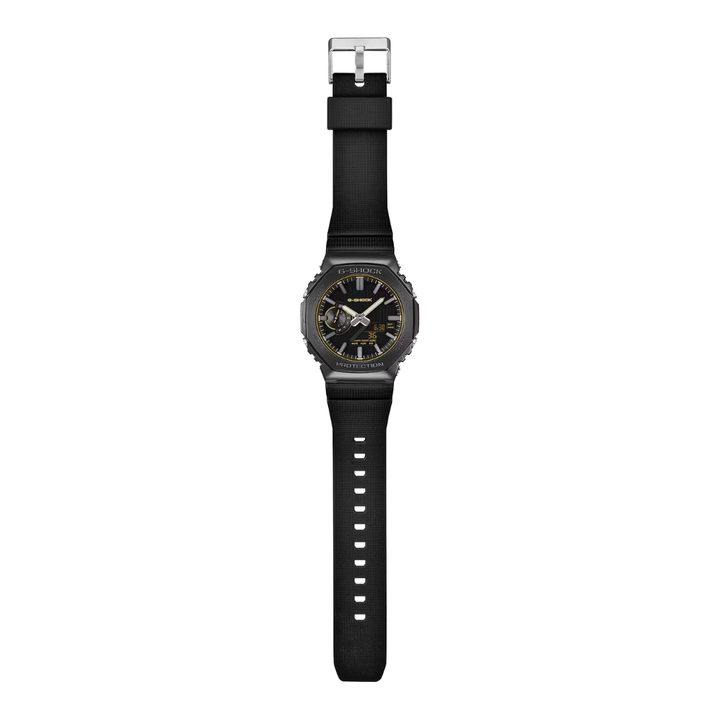 CASIO G-SHOCK GM-2100LXB-1A9DR LUXE BLACK G-STEEL ANALOG-DIGITAL MEN WATCH