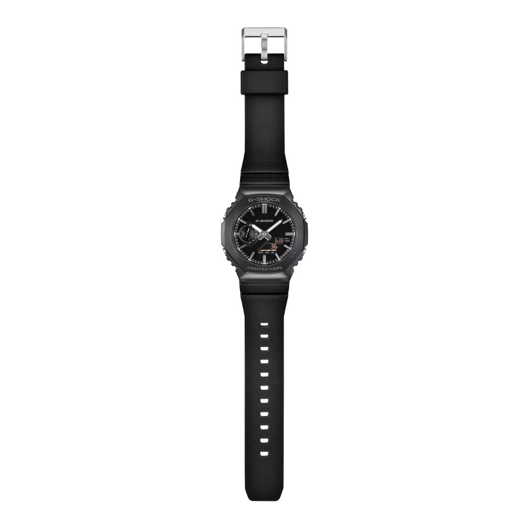 CASIO G-SHOCK GM-2100LXB-1ADR LUXE BLACK G-STEEL ANALOG-DIGITAL MEN WATCH