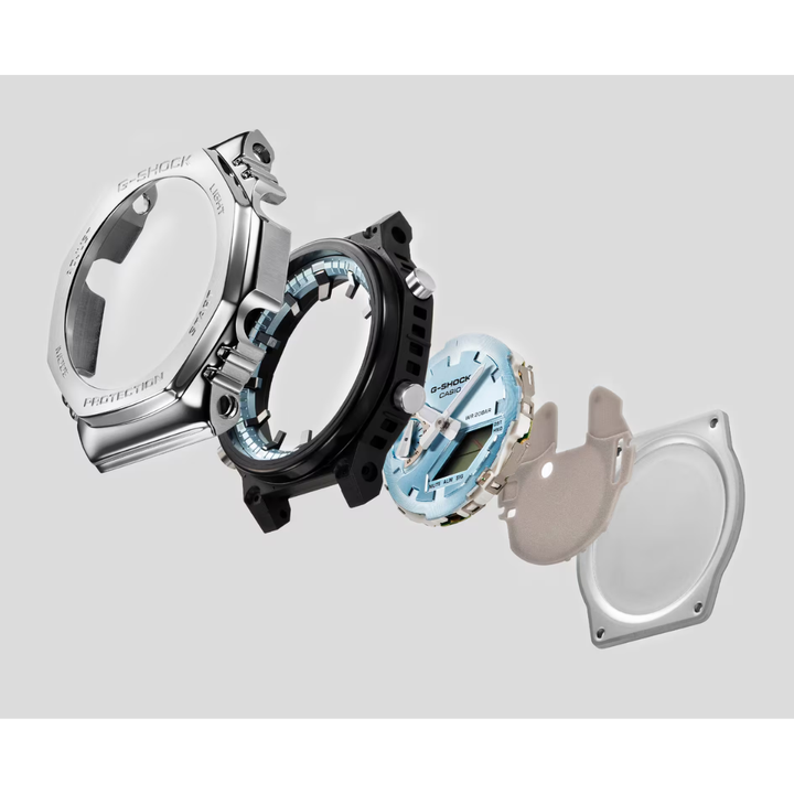 CASIO G-SHOCK G-STEEL GM-2110D-8ADR ANALOG-DIGITAL MEN WATCH