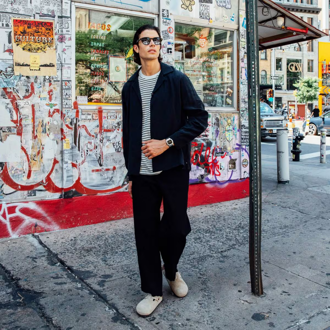 CASIO G-SHOCK GM-5600U-1DR DIGITAL SILVER BLACK WATCH