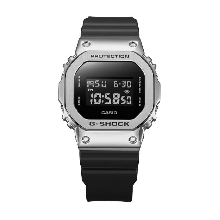 CASIO G-SHOCK GM-5600U-1DR DIGITAL SILVER BLACK WATCH