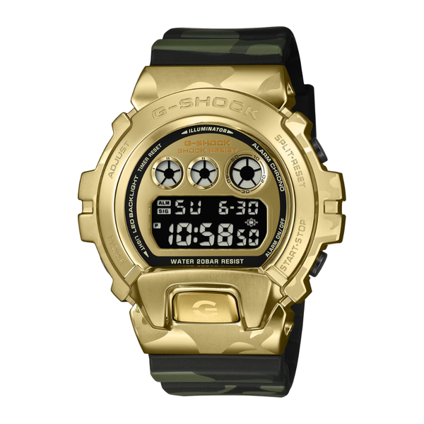 CASIO G-SHOCK GM-6900CMG-3DR BOLD CAMO STANDARD DIGITAL MEN WATCH