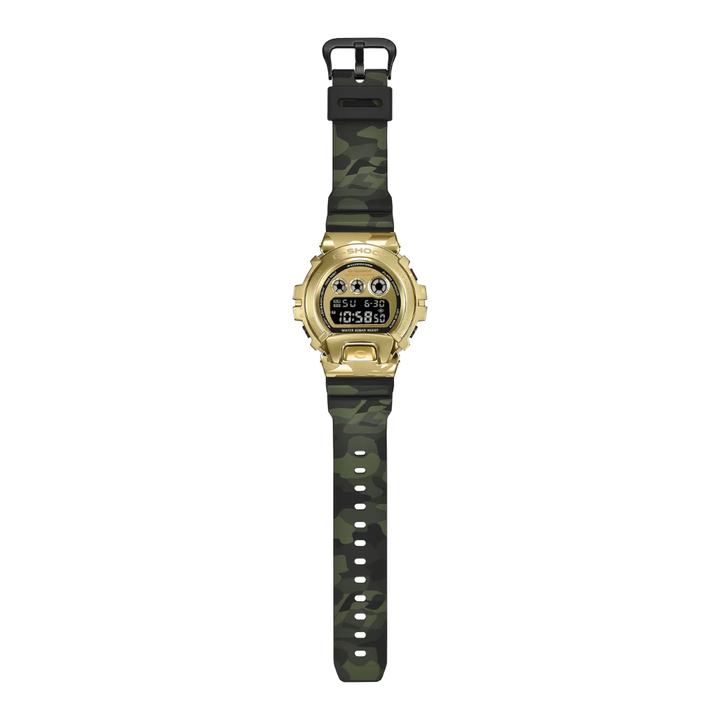 CASIO G-SHOCK GM-6900CMG-3DR BOLD CAMO STANDARD DIGITAL MEN WATCH