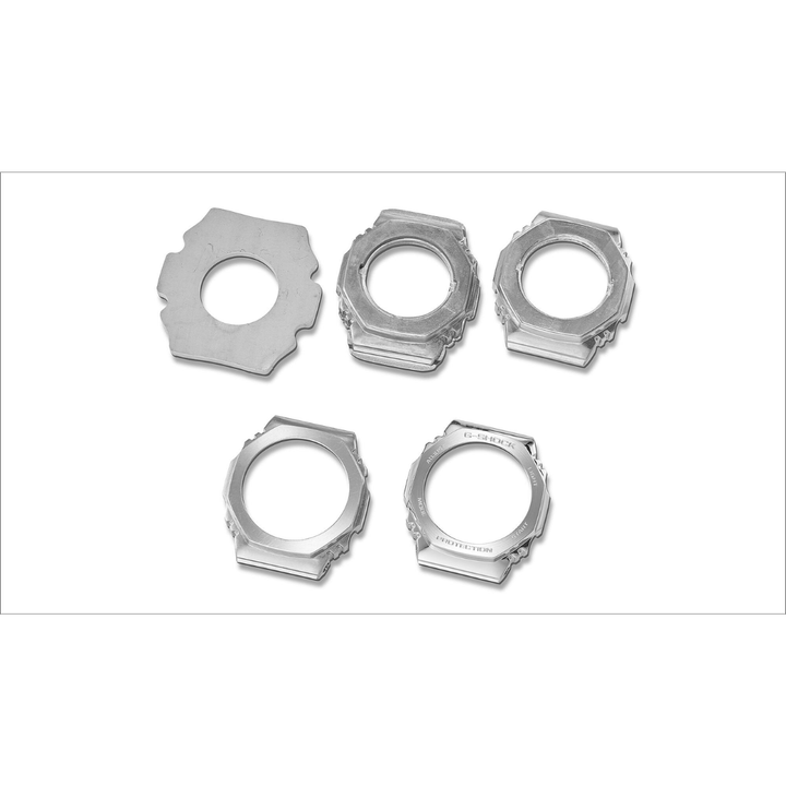 CASIO G-SHOCK GM-2100YRA-8ADR FINE METALLIC ANALOG-DIGITAL SILVER WATCH