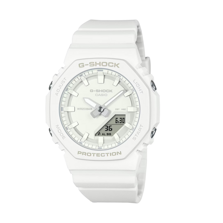 CASIO G-SHOCK GMA-P2100-7ADR ANALOG-DIGITAL WHITE WOMEN WATCH