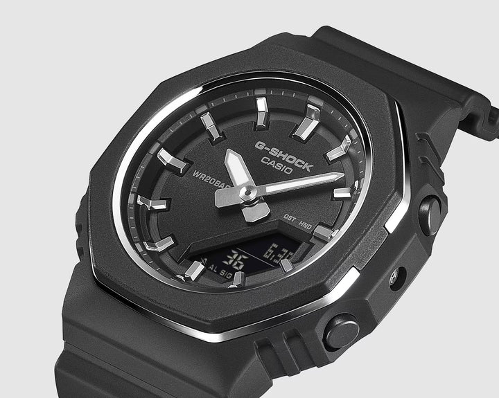CASIO G-SHOCK GMA-P2110B-1ADR ANALOG-DIGITAL BLACK WOMEN WATCH