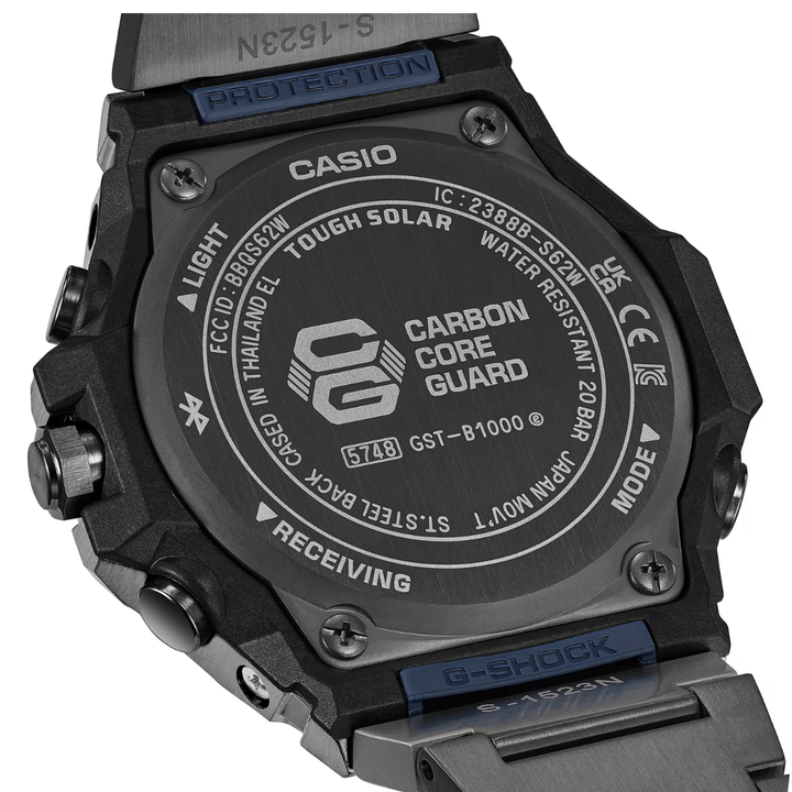 CASIO G-SHOCK G-STEEL GST-B1000BD-2ADR SOLAR MEN WATCH
