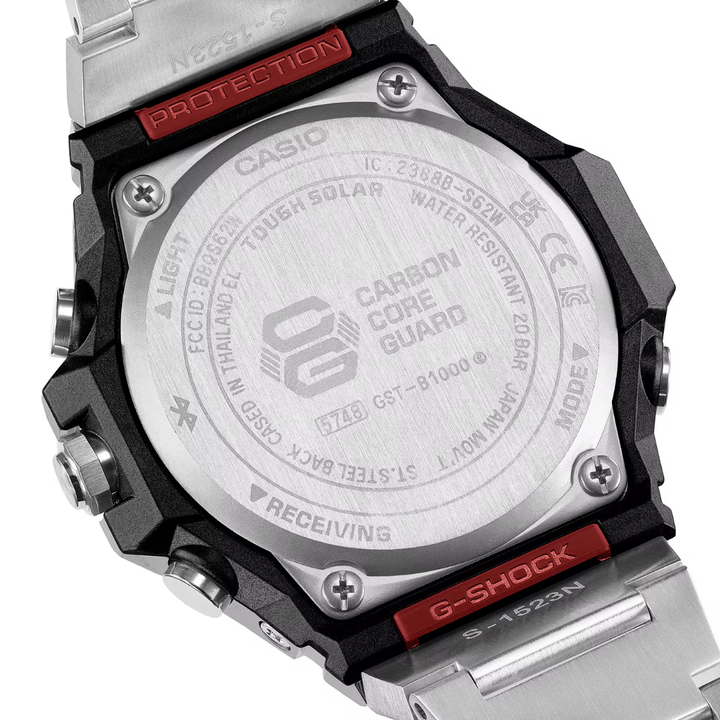 CASIO G-SHOCK G-STEEL GST-B1000D-1ADR SOLAR MEN WATCH