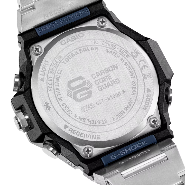 CASIO G-SHOCK G-STEEL GST-B1000D-2ADR SOLAR MEN WATCH