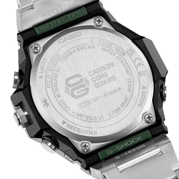 CASIO G-SHOCK G-STEEL GST-B1000D-3ADR SOLAR MEN WATCH
